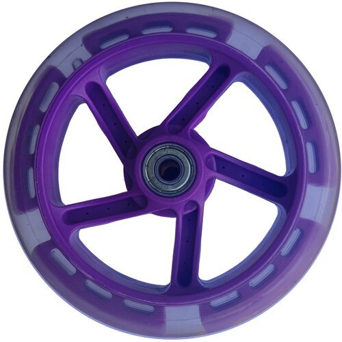 Колесо Sportsbaby Светящееся колесо для самоката Sportsbaby 145FL/30 мм фиолетовый