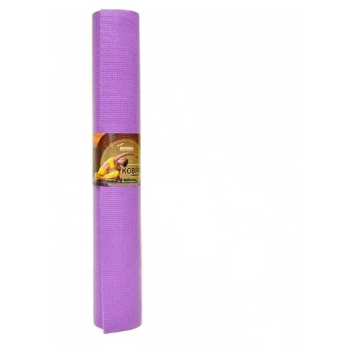 Коврик для йоги Yogastuff V-Line 173*61 фиолетовый