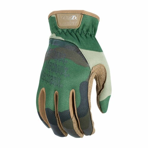 Тактические перчатки Mechanix Wear Gloves Fast Fit woodland III