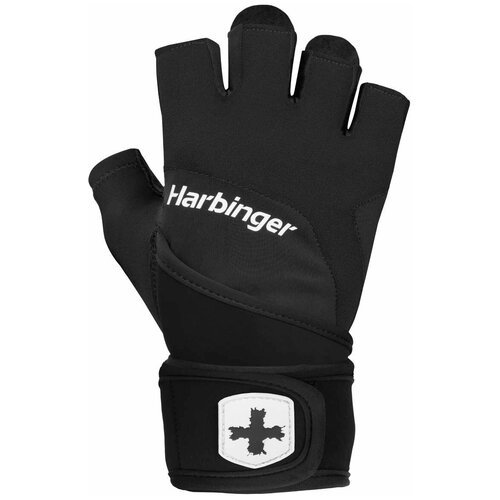 Фитнес перчатки Harbinger Trainig Grip 2.0, мужские, черные, M