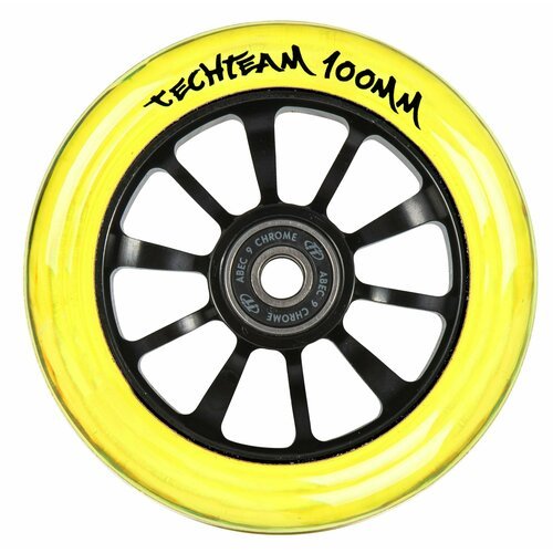 Колесо для самоката X-Treme 100*24мм Winner, yellow transparent