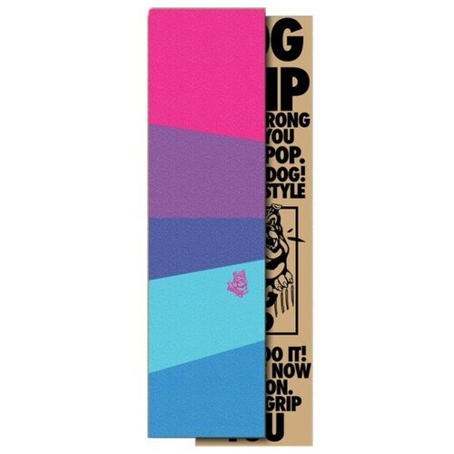Шкурка Droshky Griptape Pastel Blocks Pink 9x33' для скейтборда / самоката