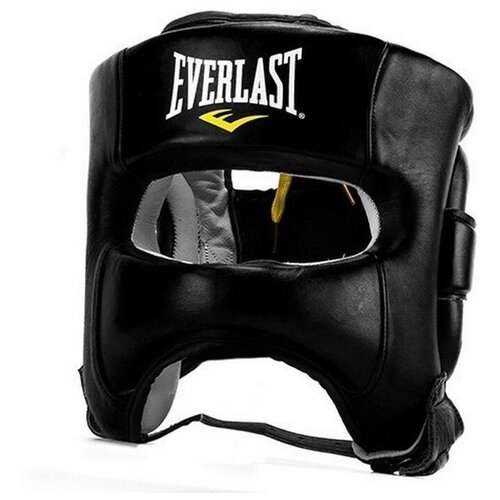 Боксерский шлем с бампером Everlast Elite Leather (L/XL)