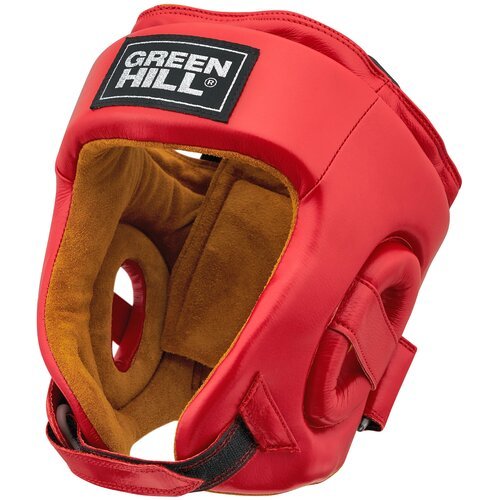 GREEN HILL HGF-4013fs Шлем для боевого самбо FIVE STAR FIAS Approved (Лицензия FIAS) красный (M)
