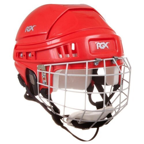 Шлем игрока хоккейный RGX красный размер L(59-63)