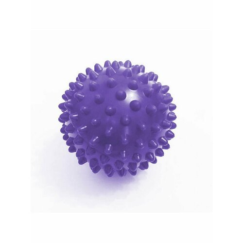 Мяч массажный, 300112, фиолетовый, диам. 12 см, поливинилхлорид