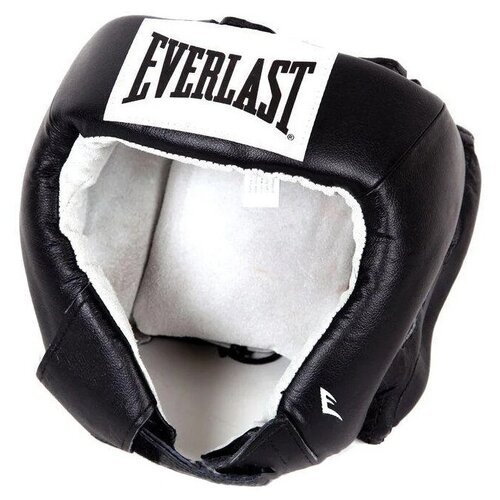 Шлем боксерский Everlast USA Boxing, цвет: черный. Размер M