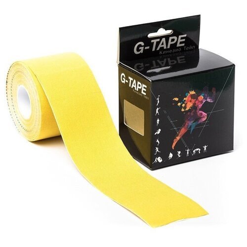 Тейп кинезиологический G-tape Yellow