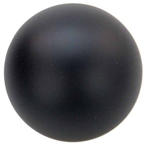 Мяч для метания, спортивный, подойдет для МФР, для массажа резина, 6 см, вес 150 г, черный