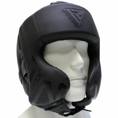 Шлем с защитой скул RDX T15 черный, L
