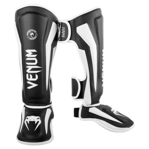 Щитки Venum Elite Standup Black/White (L)