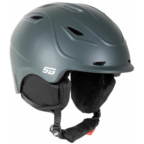 Шлем зимний STG HK005 (Шлем зимний STG HK005, L (58-61 см), серый)