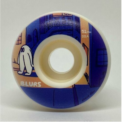 Комплект колес для скейтборда Blurs Elloise Dorr Street Fotmula (Classic shape) 101A 52 mm