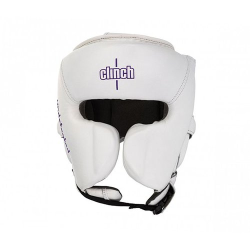 Боксерский шлем Clinch Undefeated C162 White (M)