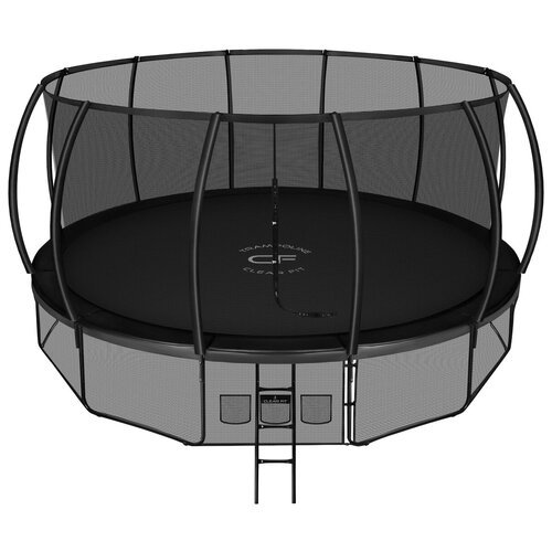 Каркасный батут Clear Fit SpaceHop 16Ft 487х487х269 см , черный
