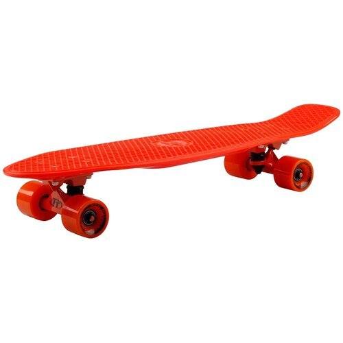 Скейтборд пластиковый Classic 27 orange 1/4 TLS-402