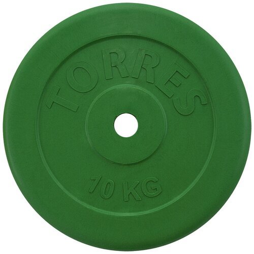 Диск TORRES PL504110 10 кг 10 кг 1 шт. зеленый