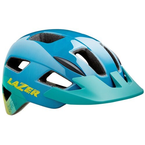 Велосипедный шлем Lazer Gekko MIPS синий желтый U (50-56 см)