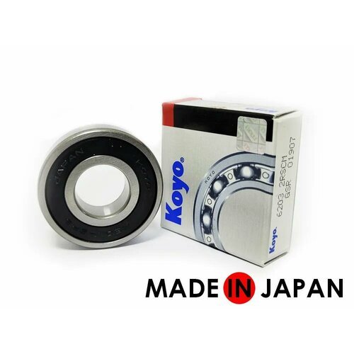 6203-2RS (180203) подшипник KOYO Япония. Made in Japan