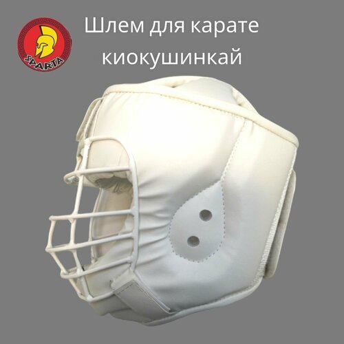 Шлем для каратэ Киокушинкай с маской 'Боец' р. L