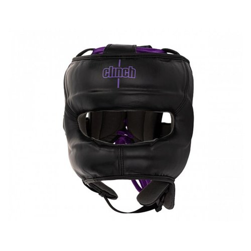 Боксерский шлем с бампером Clinch Undefeated C160 Black (L/XL)