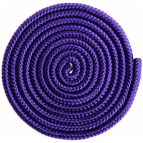 Гимнастическая скакалка Grace Dance нейлоновая фиолетовый 300 см