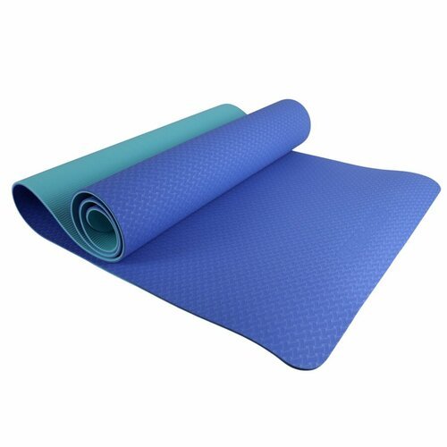 Коврик для йоги Espado TPE 173x61x0,6 см синий