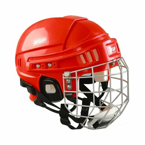 Шлем игрока хоккейный С маской MWP красный M