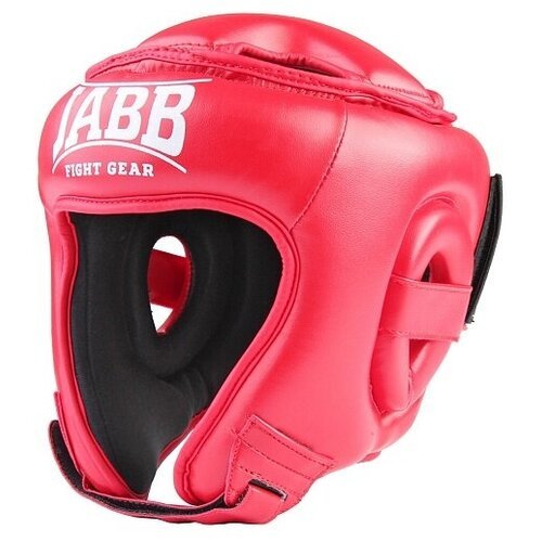Шлем бокс.(иск. кожа) Jabb JE-2093(P) красный XL