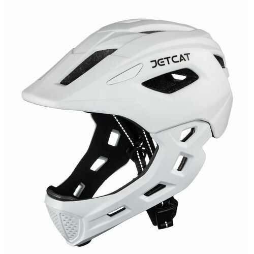 Шлем JETCAT - Start - White - размер 'S' (52-56см) защитный велосипедный велошлем детский