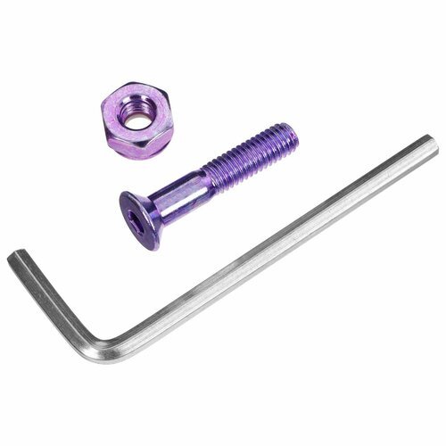 Винты для скейтборда, 25 мм, цвет фиолетовый