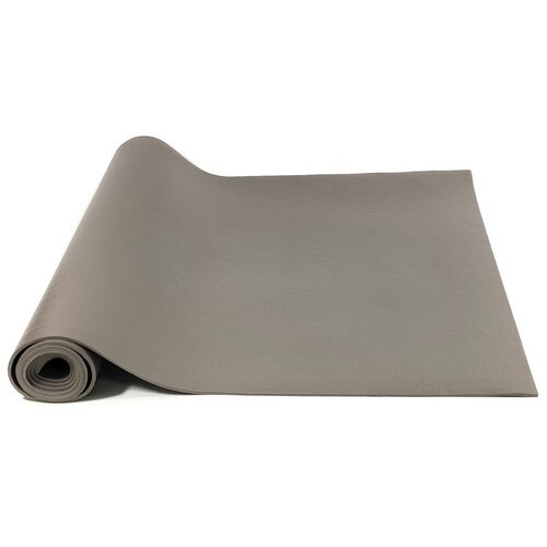 Коврик для йоги Puna Pro, серый, размер 185 x 60 x 0.45 см