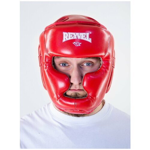 Шлем тренировочный Reyvel красный (M)