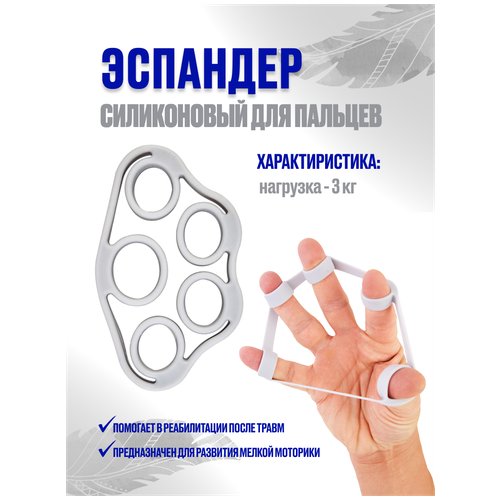 Эспандер для пальцев рук Movertex / 3 кг