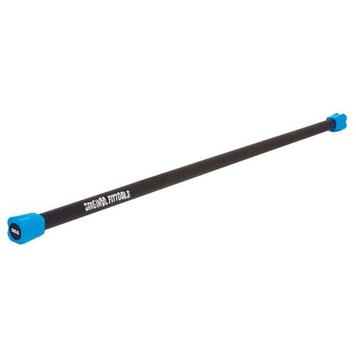 Гимнастическая палка Original FitTools FT-BDB-5 5 кг светло-синий/черный