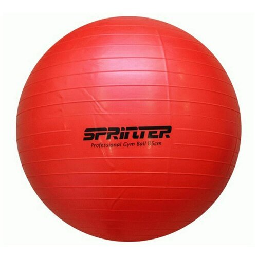 Фитбол (мяч для фитнеса) Anti-burst GYM BALL 85см (красный, матовый)