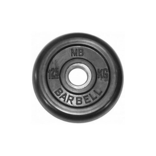 28953-38533 Диск обрезиненный BARBELL MB металлическая втулка 1.25 кг / диаметр 51 мм, MB-PltB51-1,25