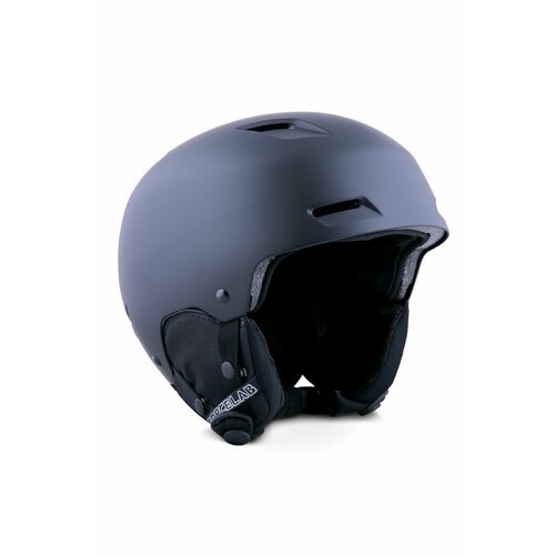 Шлем детский горнолыжный, сноубордический FORCELAB, черный, 52
