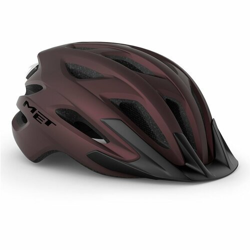 Велошлем Met Crossover Helmet (3HM149CE) 2024, цвет Бургундия, размер шлема M (52-59 см)