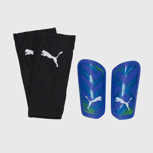 Щитки футбольные Puma Ultra Flex Sleeve 03087106, размер XS, Синий