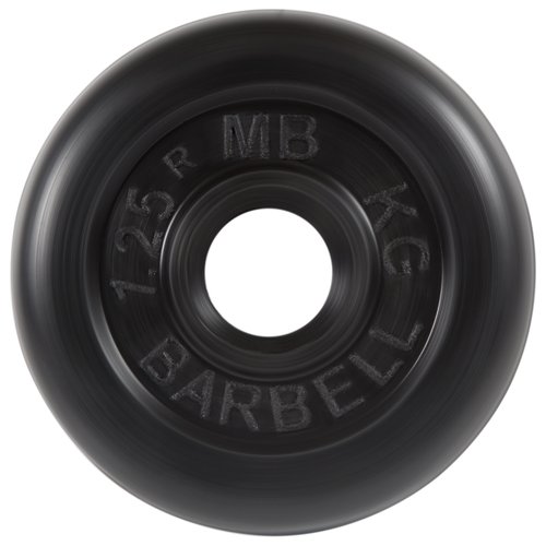 Диск обрезиненный MB Barbell 31 мм, 1.25 кг MB-PltB31-1,25