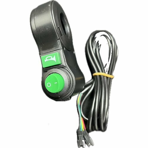 Тактовая кнопка и кнопка сигнала для электросамоката (кабель 2 метра)