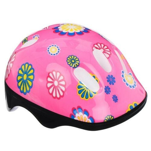 Шлем защитный -SH6 детский, размер S (52-54 см), цвет розовый