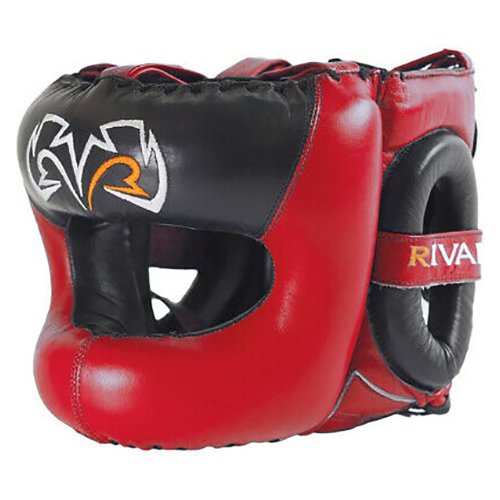 Боксерский шлем с бампером Rival RHGFS3 Red (S/M)
