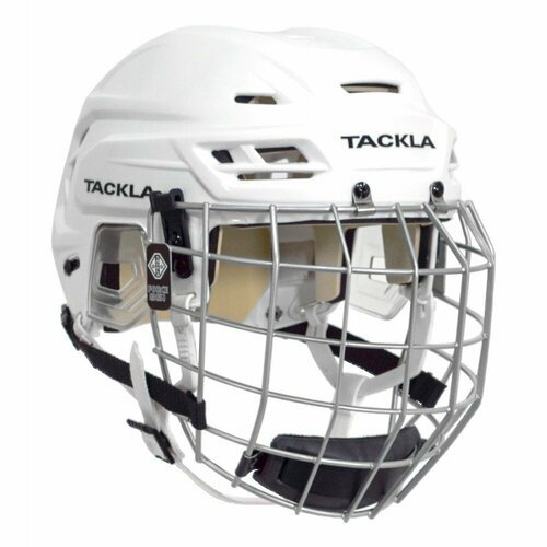 Шлем хоккейный+маска Tackla Force 851 Sr (M / белый)