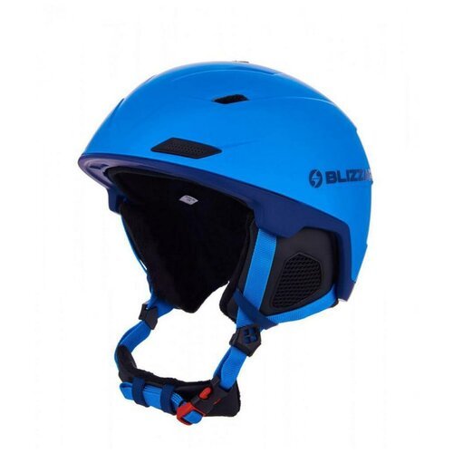 Шлем защитный Blizzard, Double Ski 2022-23, Blue Matt/Dark Blue