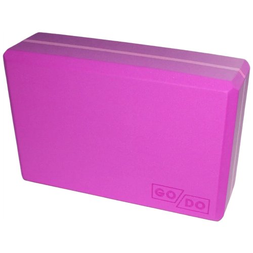 Блок для йоги Go Do YJ-K2 розовый