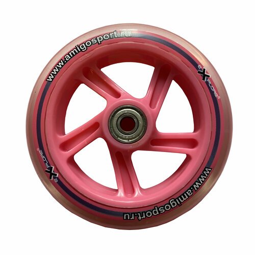 Набор колес для самокатов Explore 125мм Розовый