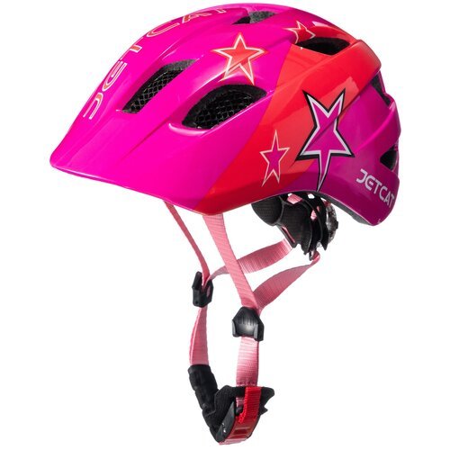 Шлем детский велосипедный - JETCAT - Max (Purple Stars) - M 53-57