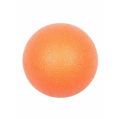 Массажный мяч для мфр Estafit 6 см, материал TPR, оранжевый